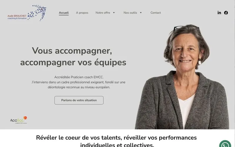 Site Aude Brouchet